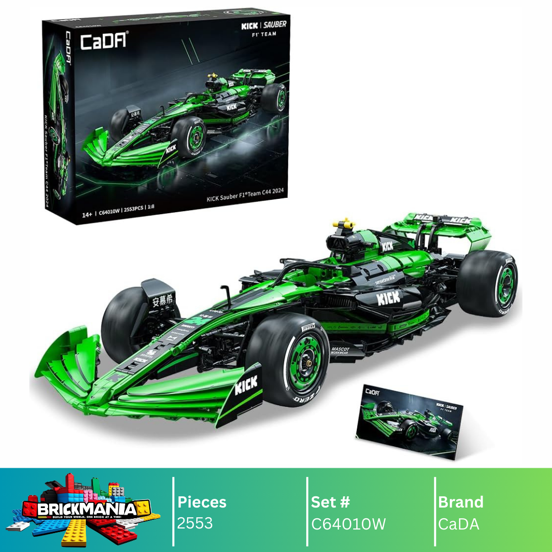 CaDA C64010W KlCK Sauber F1 Team C44 Building Toy Set | 2553 PCS