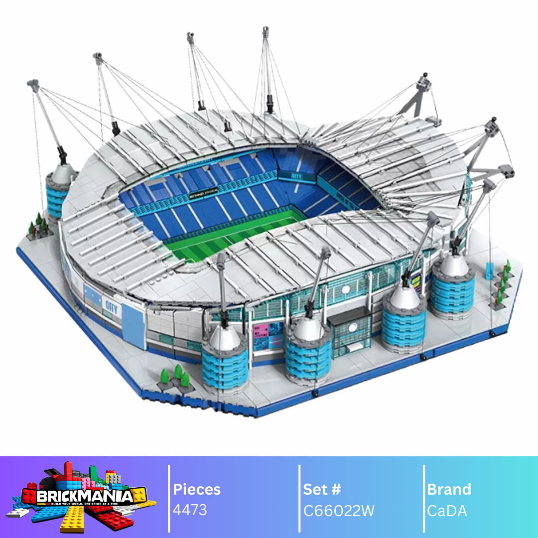 CaDA C66022W Manchester City Stadium Building Toy Set | 4473 PCS