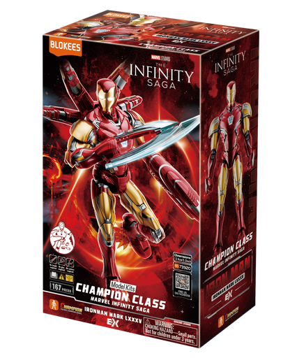 Blokees Marvel 73920 Champion Class Infinity Saga Iron Man Mark LXXXV EX