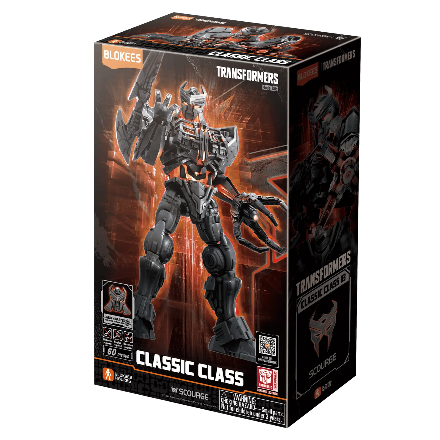 Blokees Transformers 71143 Classic Class | Scourge 03 | Rise of the Beasts