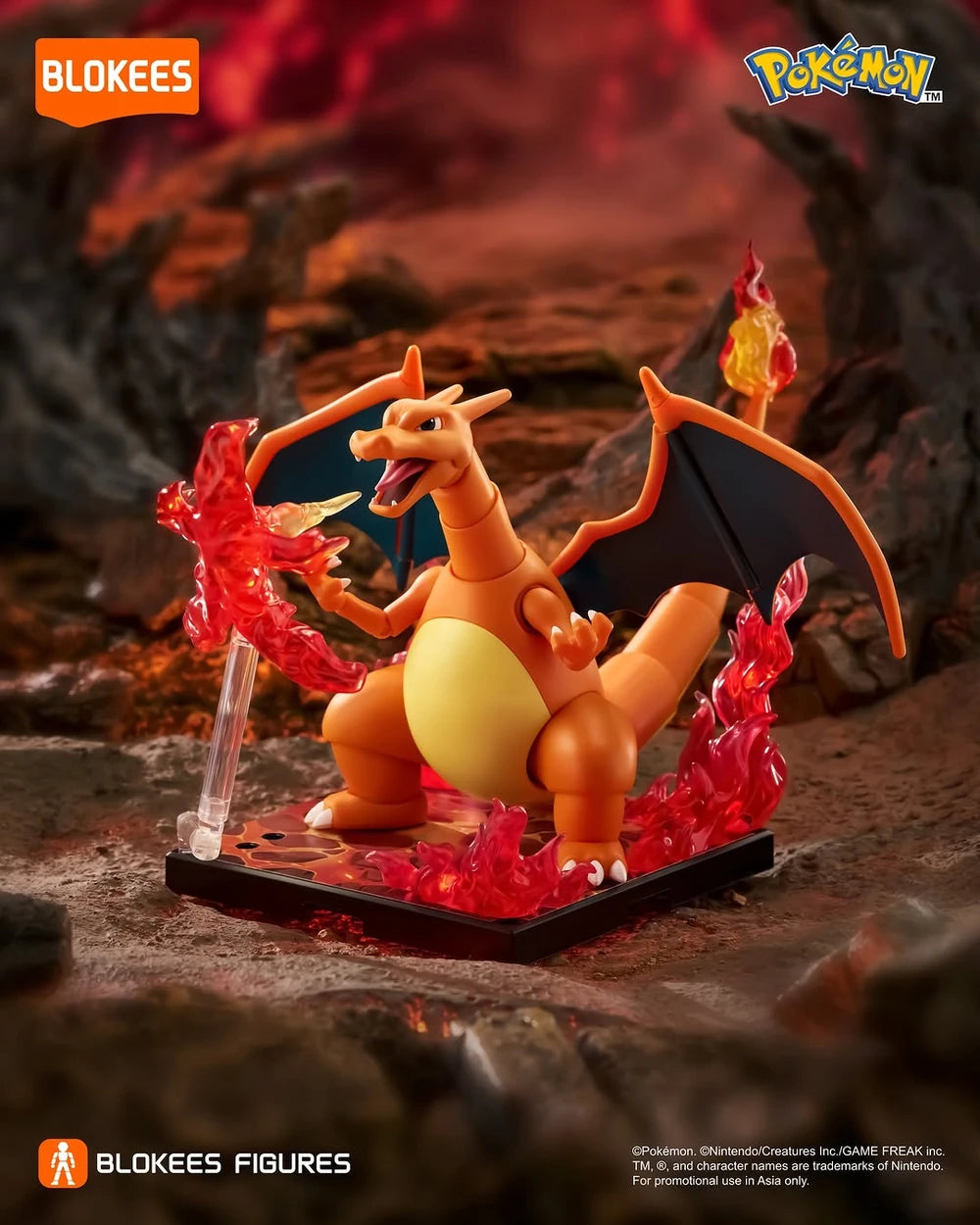 Blokees Pokemon 74104 Classic Edition CV-L Charizard