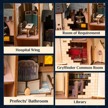 PUREMIND 1610 - 1611 Harry Potter Hogwarts Castle Theme | 1179 PCS