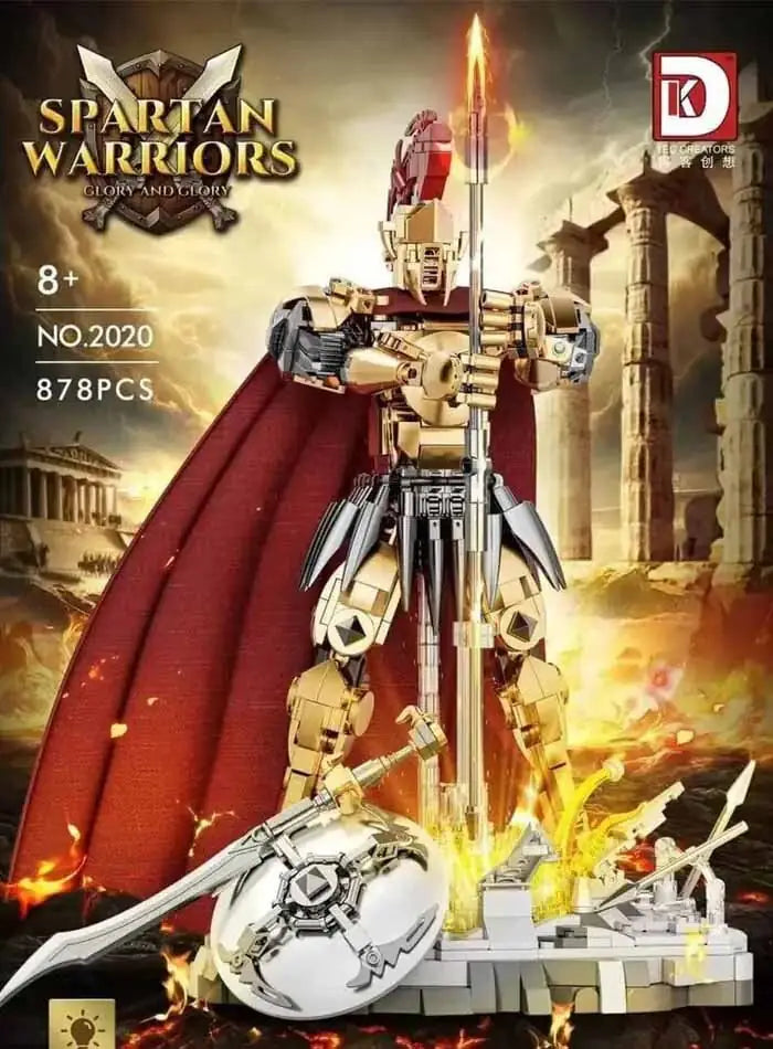 DK 2020 Spartan warriors Building Toy Set | 878 Pcs