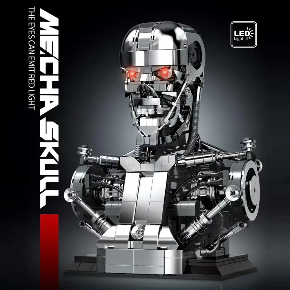 DK 4010 Mecha Skull Building Toy Set | 1469 Pcs