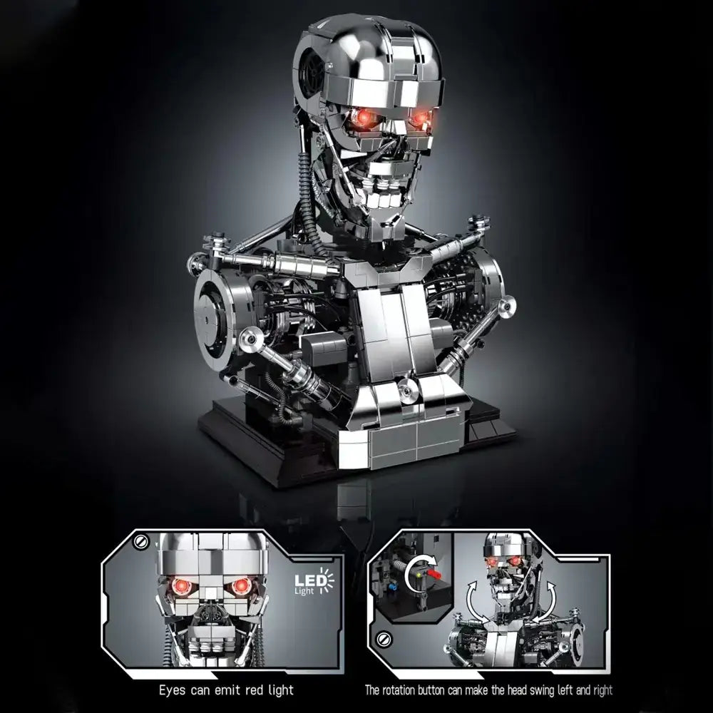 DK 4010 Mecha Skull Building Toy Set | 1469 Pcs