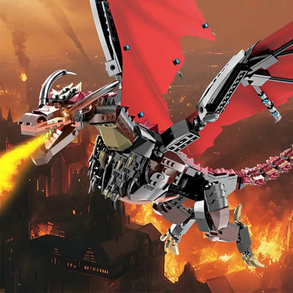 DK 7071 Fire Dragon Building Toy Set | 1018 Pcs