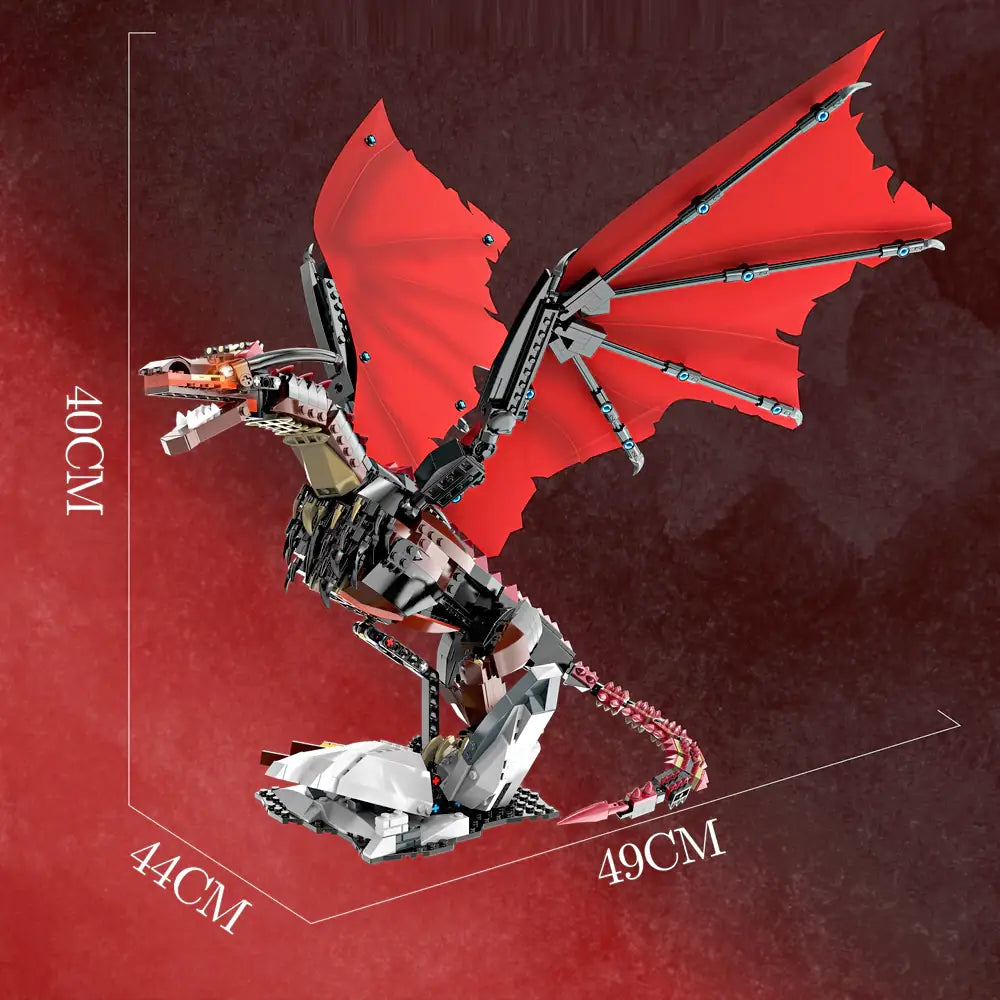 DK 7071 Fire Dragon Building Toy Set | 1018 Pcs