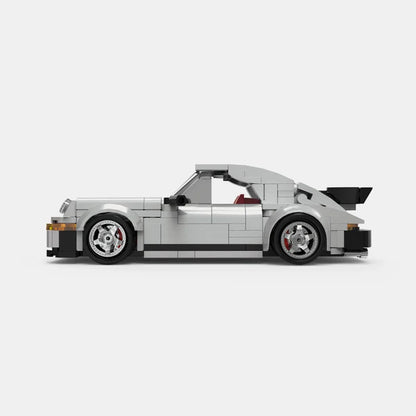 Happy Build PB8816 Porsche 930 turbo Building Toy Set | 343 PCS | Buildable Car with Display Container