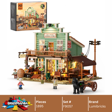 Lumibricks F9057 Old West General Store Building Toy Set | 1895 PCS