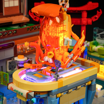 Lumibricks F9073 Japanese Izakaya Building Toy Set | 1980 PCS