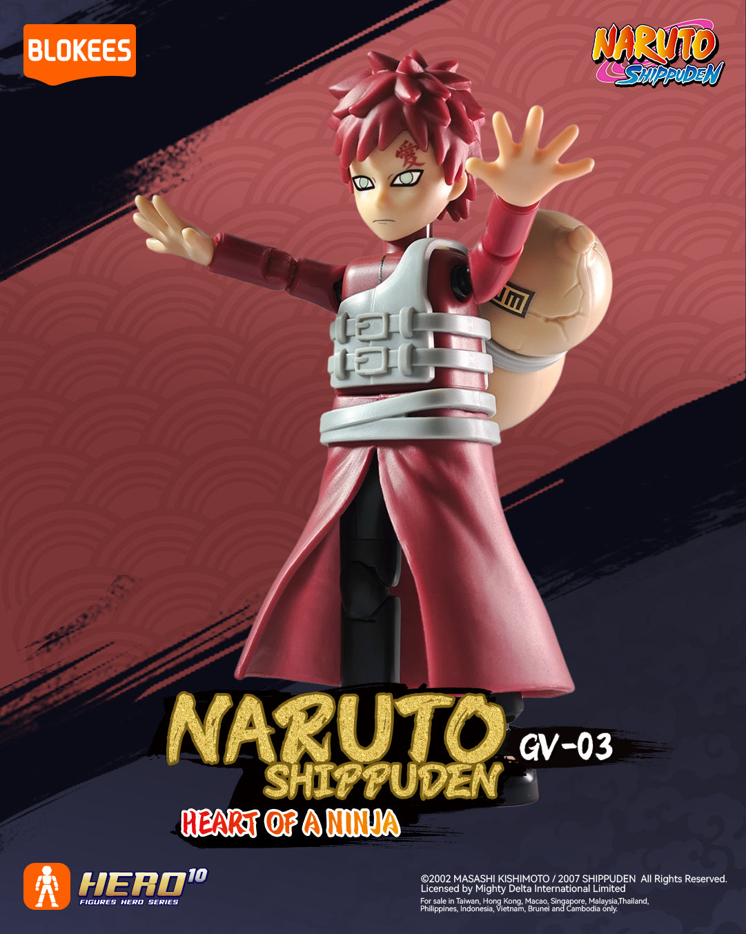 Blokees Naruto 71064 Galaxy Version 03 Heart of A Ninja