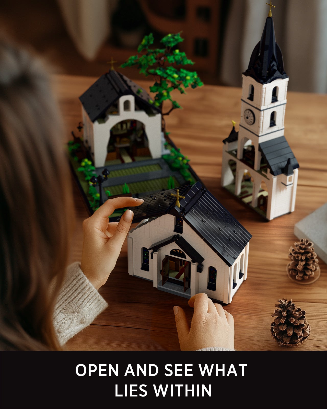 Nifeliz NF10310 Church Building Set | 3116 PCS