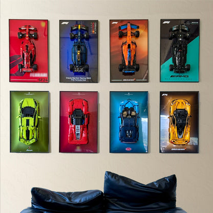 Wall Mount For LEGO Formula 1