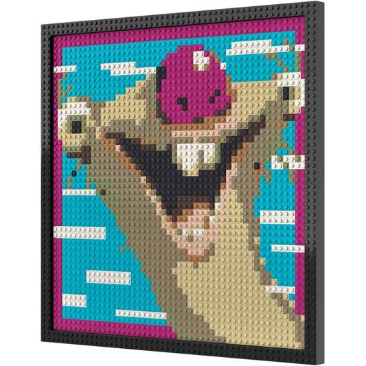 N0173 Sid the Sloth Mosaic Wall Art | 2304 PCS