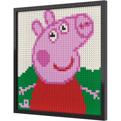 N0057 Peppa Pig Mosaic Wall Art | 2304 PCS