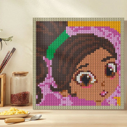 N0128 Encanto Mirabel Mosaic Wall Art | 2304 PCS