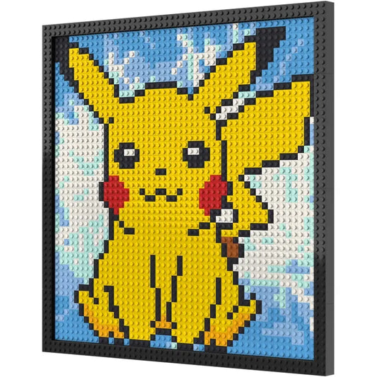 N0032 Pikachu Mosaic Wall Art | 2304 PCS