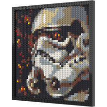 N0195 Star Wars Stormtrooper Mosaic Wall Art | 2304 PCS