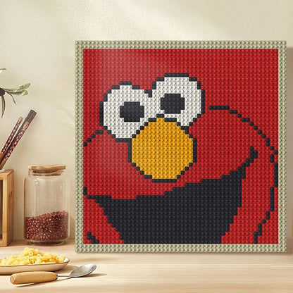 N0212 Elmo Mosaic Wall Art | 2304 PCS