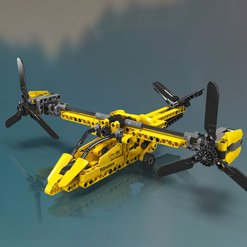 Mould King 24051 Tiltrotor Aircraft Building Toy Set | 279 PCS