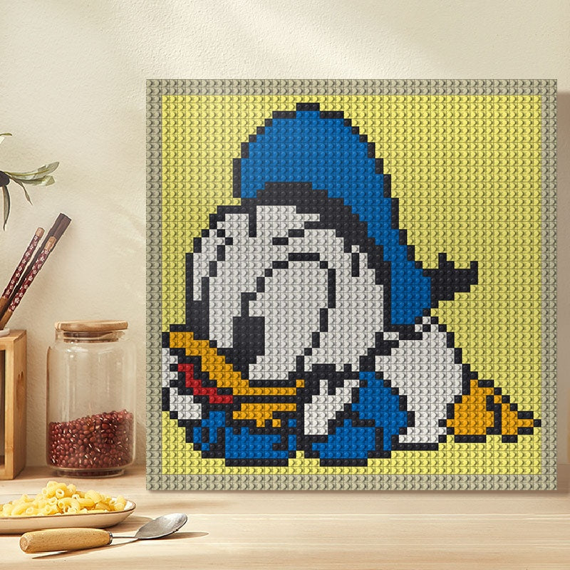 N0049 Donald Duck Mosaic Wall Art | 2304 PCS
