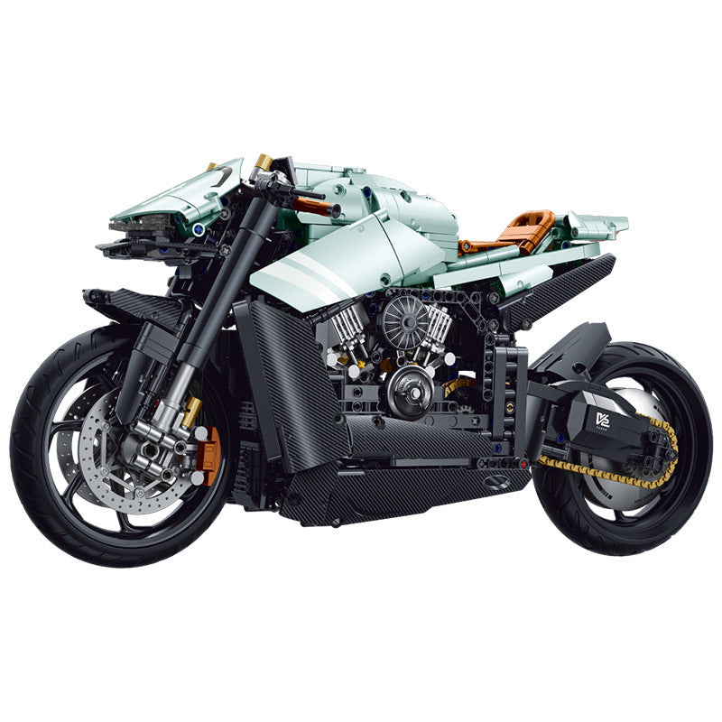 GULY 60505 Aston Martin Motorcycle Building Set | 2176 PCS