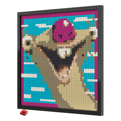 N0173 Sid the Sloth Mosaic Wall Art | 2304 PCS