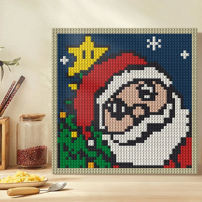 N0206 Santa Mario Mosaic Wall Art | 2304 PCS