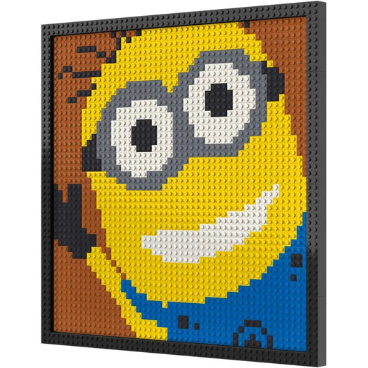 N0044 Minion Mosaic Wall Art | 2304 PCS