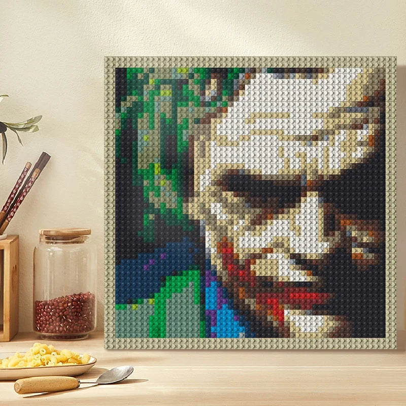 N0149 The Joker Mosaic Wall Art | 2304 PCS