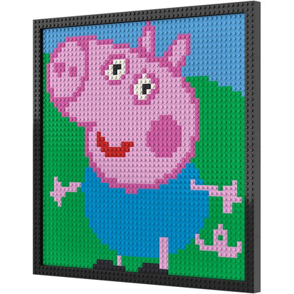 N0058 George Pig Mosaic Wall Art | 2304 PCS