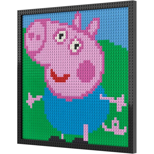 N0058 George Pig Mosaic Wall Art | 2304 PCS