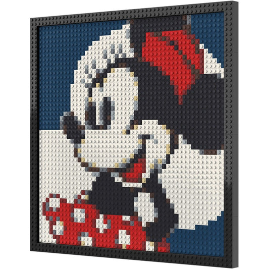 N0110 Minnie Mouse Mosaic Wall Art | 2304 PCS