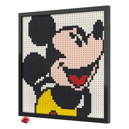 N0137 Mickey Mouse Mosaic Wall Art | 2304 PCS