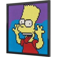 N0052 Bart Simpson Mosaic Wall Art | 2304 PCS