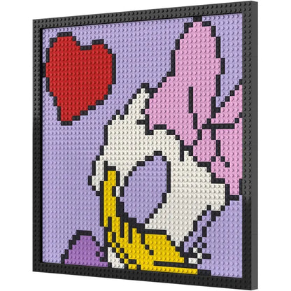N0204 Daisy Duck Mosaic Wall Art | 2304 PCS