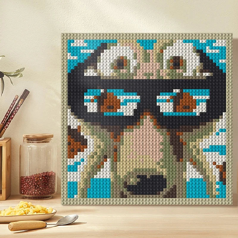 N0218 Scrat Mosaic Wall Art | 2304 PCS
