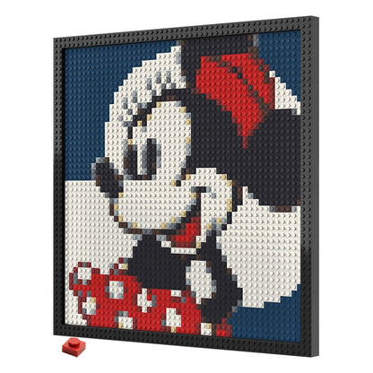 N0110 Minnie Mouse Mosaic Wall Art | 2304 PCS
