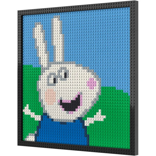 N0060 Rebecca Rabbit Mosaic Wall Art | 2304 PCS