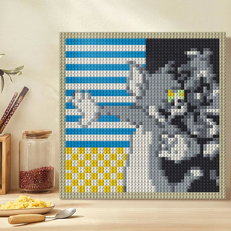 N0216 Tom Mosaic Wall Art | 2304 PCS