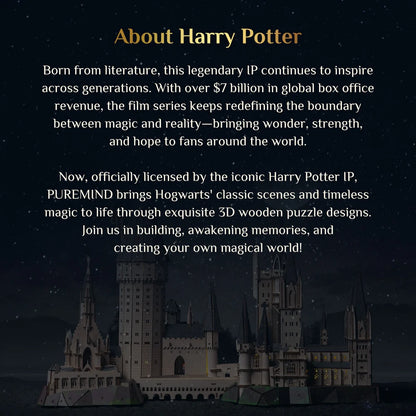 PUREMIND 1610 - 1611 Harry Potter Hogwarts Castle Theme | 1179 PCS