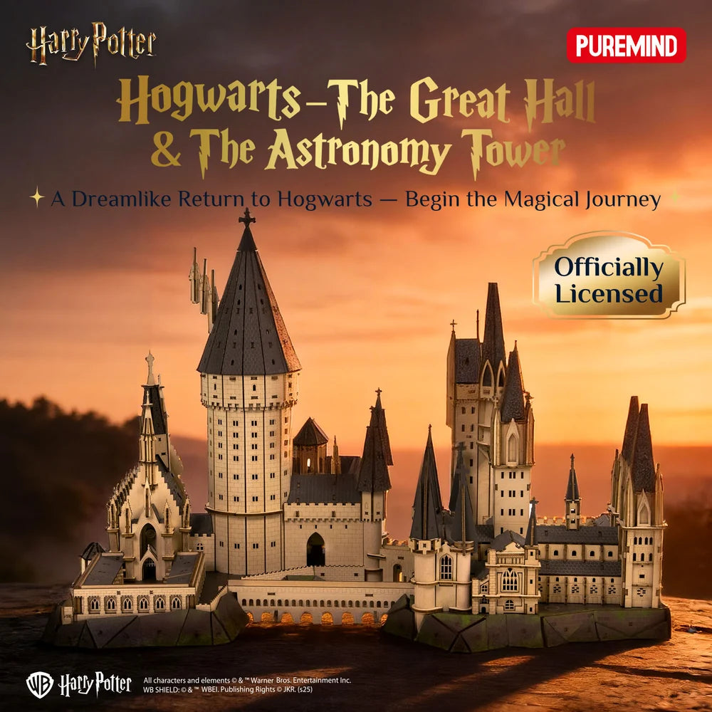 PUREMIND 1610 - 1611 Harry Potter Hogwarts Castle Theme | 1179 PCS