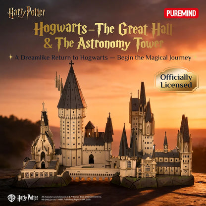 PUREMIND 1610 - 1611 Harry Potter Hogwarts Castle Theme | 1179 PCS