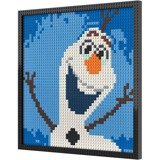 N0127 Olaf Frozen Mosaic Wall Art | 2304 PCS