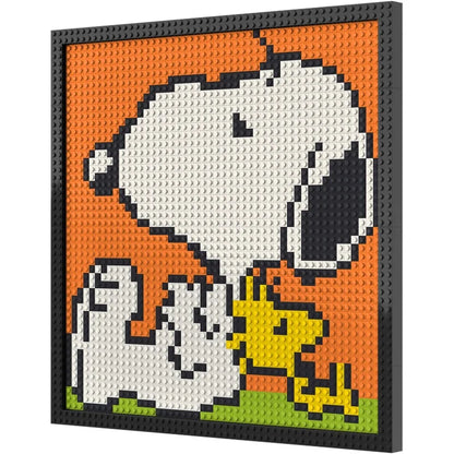 N0053 Snoopy & Woodstock Mosaic Wall Art | 2304 PCS