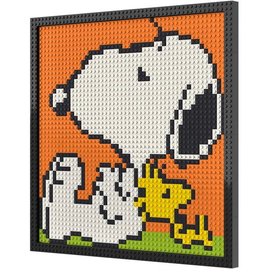 N0053 Snoopy & Woodstock Mosaic Wall Art | 2304 PCS