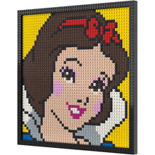 N0048 Snow White Mosaic Wall Art | 2304 PCS