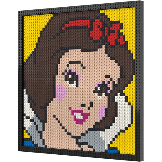 N0048 Snow White Mosaic Wall Art | 2304 PCS