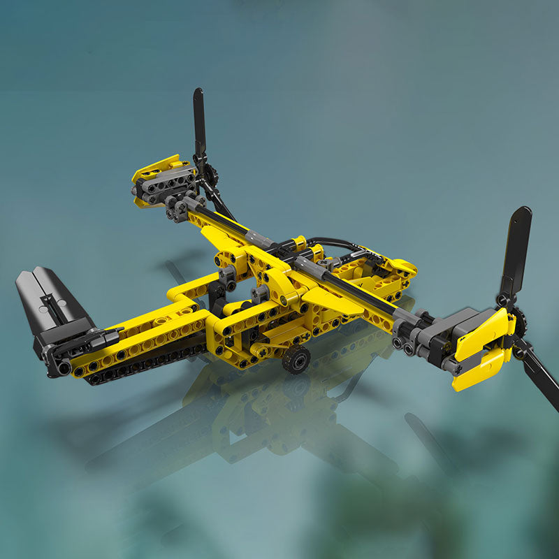 Mould King 24051 Tiltrotor Aircraft Building Toy Set | 279 PCS