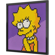 N0133 Lisa Simpson Mosaic Wall Art | 2304 PCS